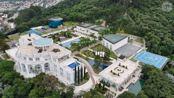 Mansão de luxo de Daniela Albuquerque e Amilcare Dallevo está avaliada em R$ 1 bilhão