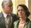Clarice (Carol Castro) perdoa Juliano (Fabio Assunção) em 'Garota do Momento'? Mãe Beatriz (Duda Santos) despreza o marido, que quebra objetos de pintura dela