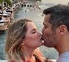 Susana Werner e Julio Cesar voltam ao Brasil por causa da saúde da mãe do ex-jogador, que se locomove em cadeira de rodas, atualmente
