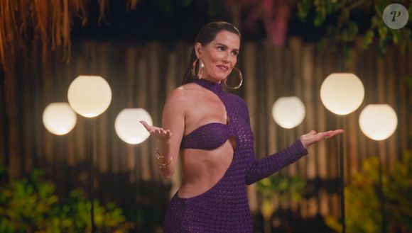 Looks da Deborah Secco em 'Terceira Metade': atriz escolhe vestido longo com recortes e deixa parte da barriga à mostra