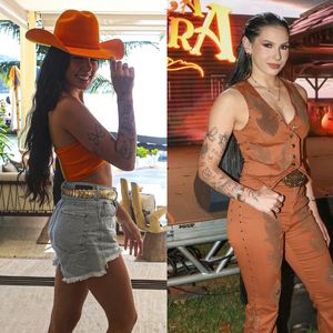 Antes e depois de Ana Castela: veja 33 fotos de como a cantora sertaneja definiu seu corpo