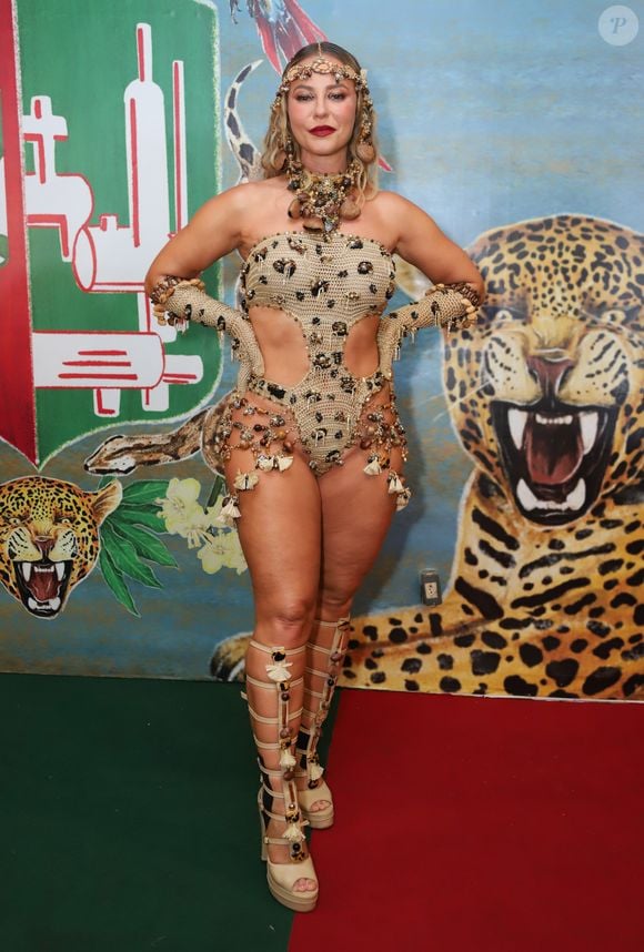 Paolla Oliveira é a rainha de bateria da Grande Rio, escola no carnaval 2025 desfila na terça-feira 4 de março de 2025