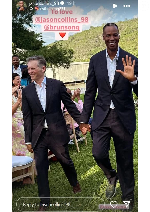 Jason Collins deixa o marido, Brunson Green, após luta contra um câncer cerebral agressivo diagnosticado em 2025
