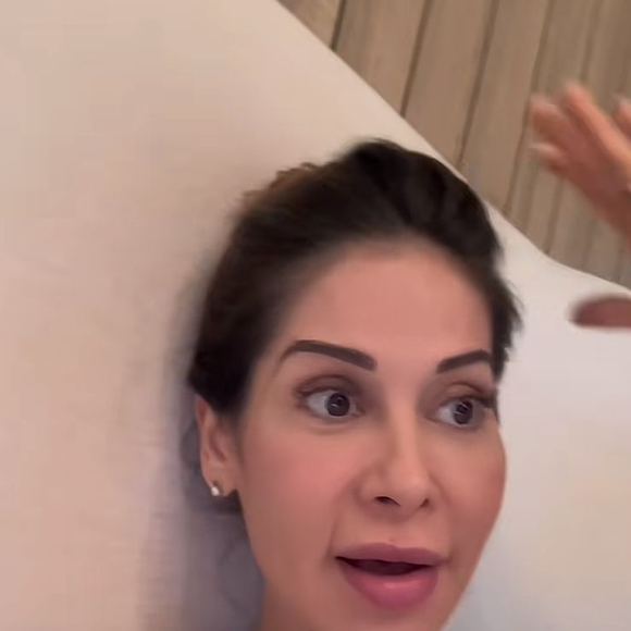 Maíra Cardi surge abalada nas redes sociais ao atualizar estado de saúde da filha internada com bronquiolite nos Estados Unidos