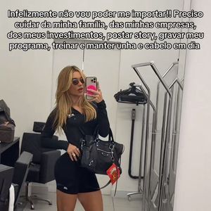 Na mensagem, Virginia disse que 'infelizmente, não vou poder me importar'.