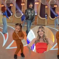 Roubou a cena! Aos 2 anos, Maria Flor dança com Pedro Sampaio na 1ª visita ao 'Sabadou com Virgínia', no SBT; assista