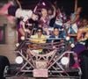 Madonna chegou ao estádio em um carro dirigido por Ronaldo e com Ronaldinho Gaúcho no carona