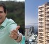 Celso Portiolli investe milhões em apartamento de luxo elevado em SC, com robô