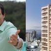 Porto Belo e de luxo! Novo imóvel de Celso Portiolli custa R$ 1,8 milhão em prédio com IA, robô, salão de beleza, piscina coberta e mais 35 áreas de lazer