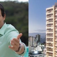 Porto Belo e de luxo! Novo imóvel de Celso Portiolli custa R$ 1,8 milhão em prédio com IA, robô, salão de beleza, piscina coberta e mais 35 áreas de lazer