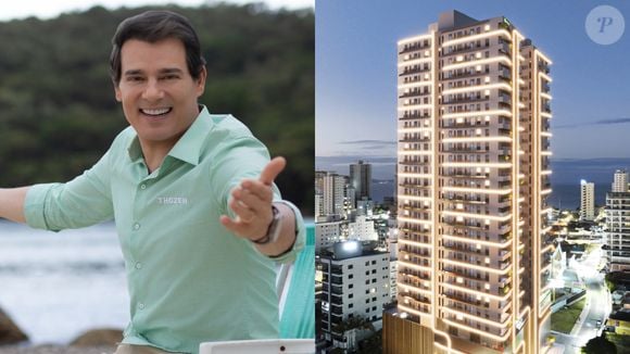 Celso Portiolli investe milhões em apartamento de luxo elevado em SC, com robô