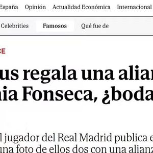 O jornal espanhol 'El Mundo' questionou se Vini Jr. e Virgínia estariam preparando um casamento
