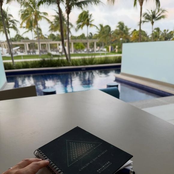 Angélica ficou hospedada no resort all inclusive indicado pelo evento