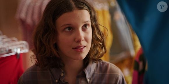 Na terceira temporada de 'Stranger Things', Millie Bobby Brown já tinha os cabelos na altura dos ombros