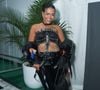 The Town 2025: Camila Loures apostou na ousadia com um look preto repleto de correntes