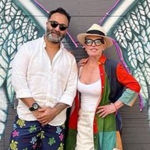 Ana Maria Braga e Fabio Arruda engataram o namoro em 2022 e se casaram em abril de 2025