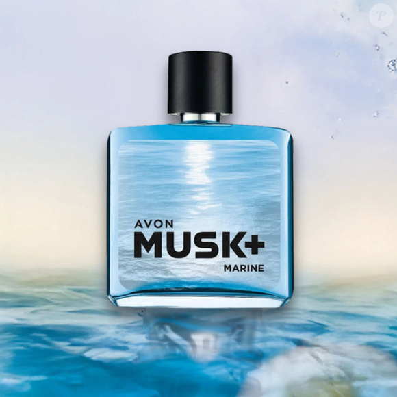 Cheiro de banho reforçado! Com notas refrescantes de menta e bergamota, o Musk+ Marine, da Avon, é uma das fragrâncias mais leves da coleção Musk+
