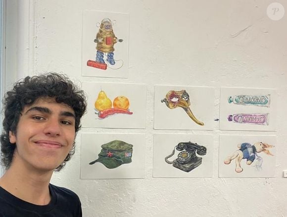 Mano Wladimir, filho de Marisa Monte, é desenhista e cursa design em uma tradicional universidade privada do Rio de Janeiro