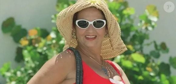 Mara Manzan fez sucesso com o bordão 'Cada mergulho é um flash'.