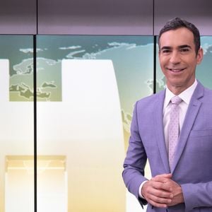 César Tralli chegou a estudar teatro e música antes de chegar ao jornalismo
