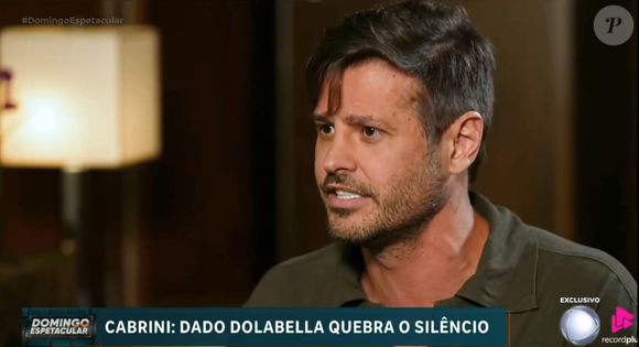 Dado Dolabella afirmou que muitas vezes se sente injustiçado