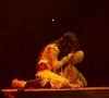 Marina Sena fez uma performance com um boneco no palco do Rock in Rio