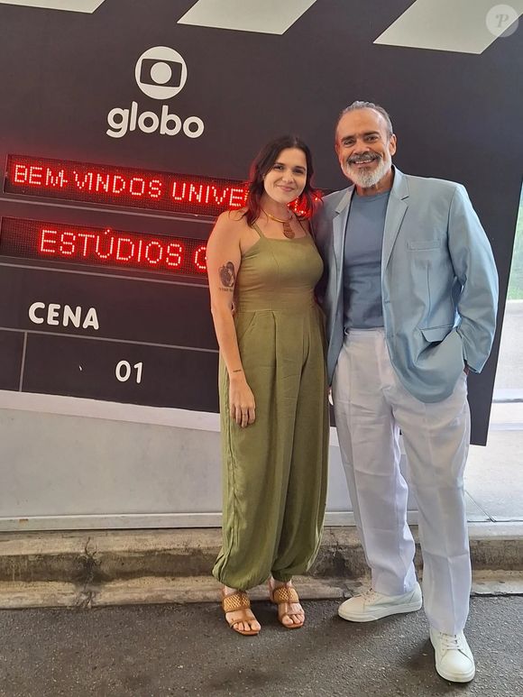Nas redes sociais, André Mattos tem se mostrado muito animado com o retorno à Globo a convite de Aguinaldo Silva