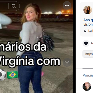 TikToker levantou teoria que Virginia se aproximou de Vini Jr. por interesse visando a Copa do Mundo