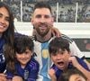 Lionel Messi já revelou que o nascimento dos filhos o deixou menos solitário