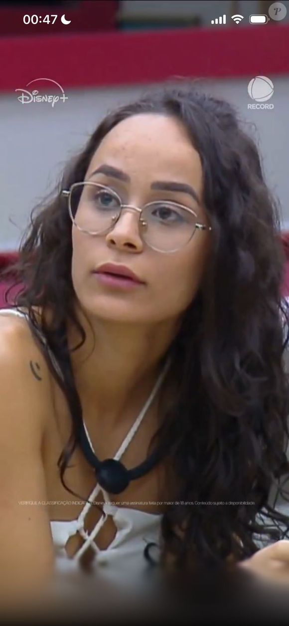 Luiza Parlote aparece na liderança da votação do público para permanecer no reality