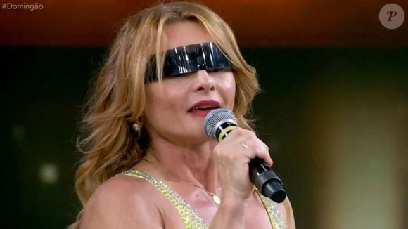 Rita Guedes está usando óculos escuros no 'Dança dos Famosos 2026' complicações após se submeter a blefaroplastia