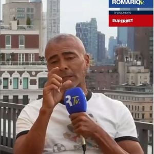 Romário minimizou a resposta a Fernanda Gentil