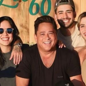 O cantor Leonardo tem seis filhos.