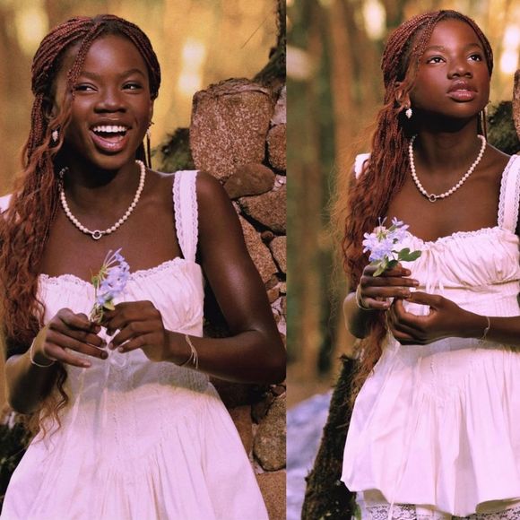 Look cottagecore e muita beleza: Títi, filha de Gio Ewbank e Gagliasso, recebe chuva de elogios de Fe Paes Leme e mais famosas em fotos. 'Deusa'