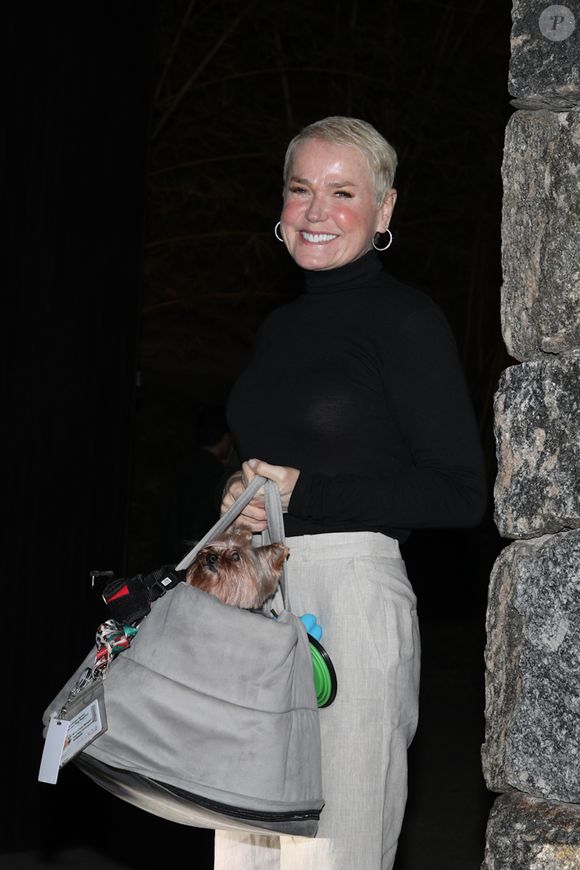 Xuxa: ‘Sinto muito. Nada contra eles, nem nada a favor, mas se minha filha tiver de parecer com alguém ali, que seja com o Luciano’