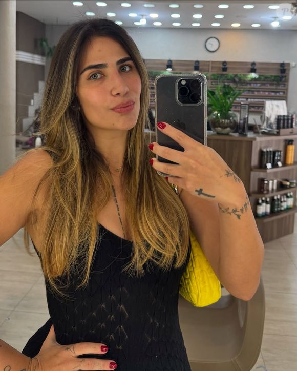 Jéssica Beatriz Costa foi questionada se teria gostado da ‘galera do João Guilherme’ e garante: ‘Sim! O pessoal é muito gente boa’