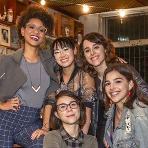 Na temporada de 'Malhação', era bonito de ver a cumplicidade e o respeito existente na amizade do grupo 'As Five', composto pelas protagonistas do folhetim.