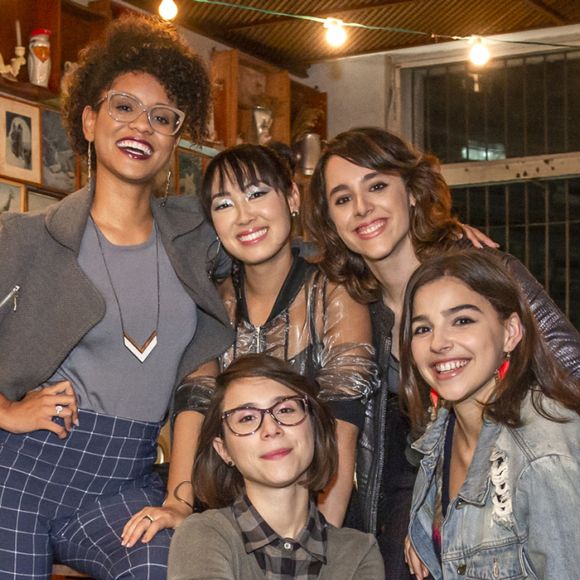 Na temporada de 'Malhação', era bonito de ver a cumplicidade e o respeito existente na amizade do grupo 'As Five', composto pelas protagonistas do folhetim.