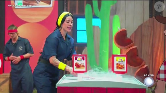 Rayane Figliuzzi, namorada de Belo, não conseguiu escapar da berlinda em A Fazenda 17