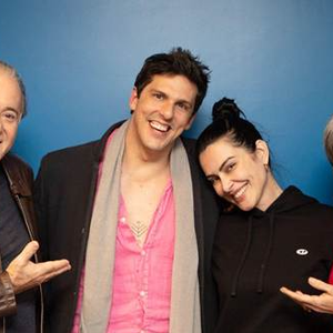 Tony Ramos, Rafael Infante, Cleo e Gloria Pires nos bastidores de 'Seu eu fosse você 3'