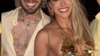 Zé Felipe é fotografado com ex de humorista famoso no Réveillon e mão na cintura chama atenção da web: 'Ele gosta é das loiras'