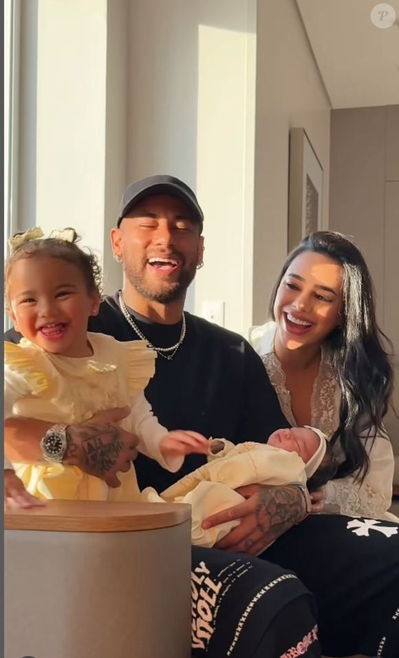 O carisma de Mavie impressionou os seguidores de Neymar e Bruna Biancardi