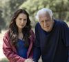 Antonio Fagundes ao lado de Leticia Colin na novela 'Quem ama, cuida'