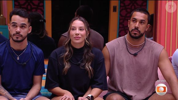 Maike foi repreendido, após atitudes agressivas com Renata no 'BBB 25'