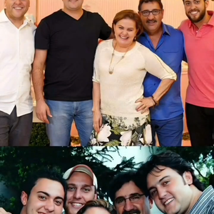 Ratinho e Solange Massa são pais de três filhos, Ratinho Jr., Gabriel e Rafael, e avós de oito netos