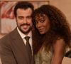 Em 'Nas Profundezas do Amor', Serena (Jeniffer Dias), e Romualdo (Joaquim Lopes), são herdeiros de famílias rivais da mineração que vivem um romance proibido