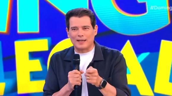 Filha famosa de Celso Portiolli decepciona pai ao vivo no 'Domingo Legal', do SBT, com pergunta sobre Brasília: 'Jogamos dinheiro fora'