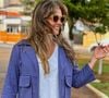 Suzana Alves: ‘Foi um trabalho. Recebi muito bem. Estou sem trabalhar e com meu casamento daquele jeito. Sem grana nenhuma. Recebi à vista. A situação aqui tá bem difícil’
