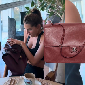 Aos 28 anos, Sasha Meneghel ganha de aniversário bolsa Chanel da coleção Primavera-Verão 2026 de couro no tom borgonha avaliada em R$ 80 mil; achei na Shein modelo semelhante ao presente da filha da Xuxa por menos de R$ 130