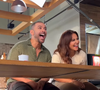 Paolla Oliveira e Diogo Nogueira se reencontraram em uma campanha do Burger King meses após o término do relacionamento